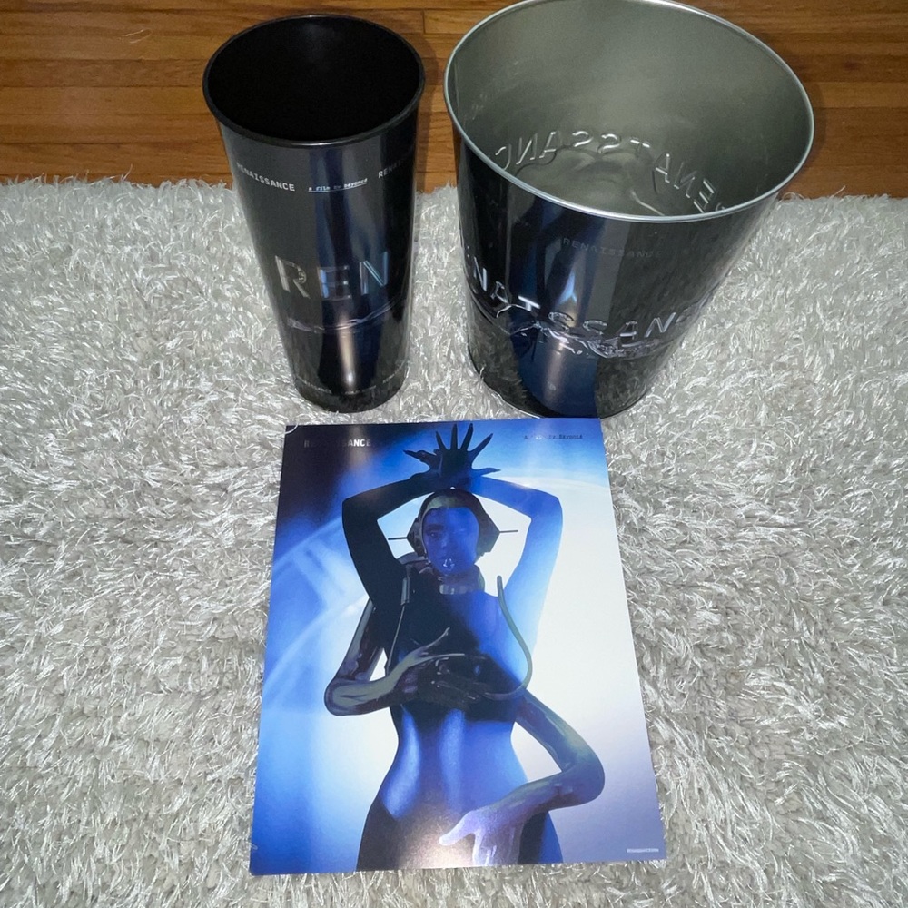 Beyonce Renaissance AMC Merchandise Movie Memorabilia